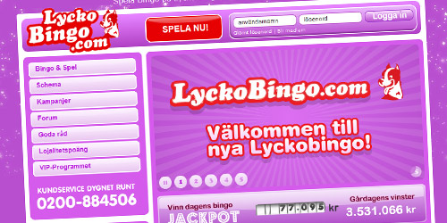 Lycko bingo ny design