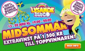 midsommarfestlysandebingo